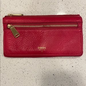 Genuine leather Fossil wallet